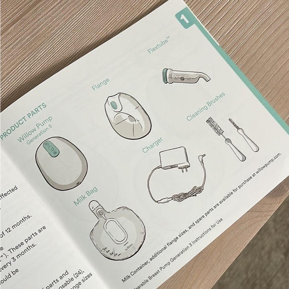 Willow Brest Pump Generation 3 Complete Set + Accessories - Picture 2 of 7